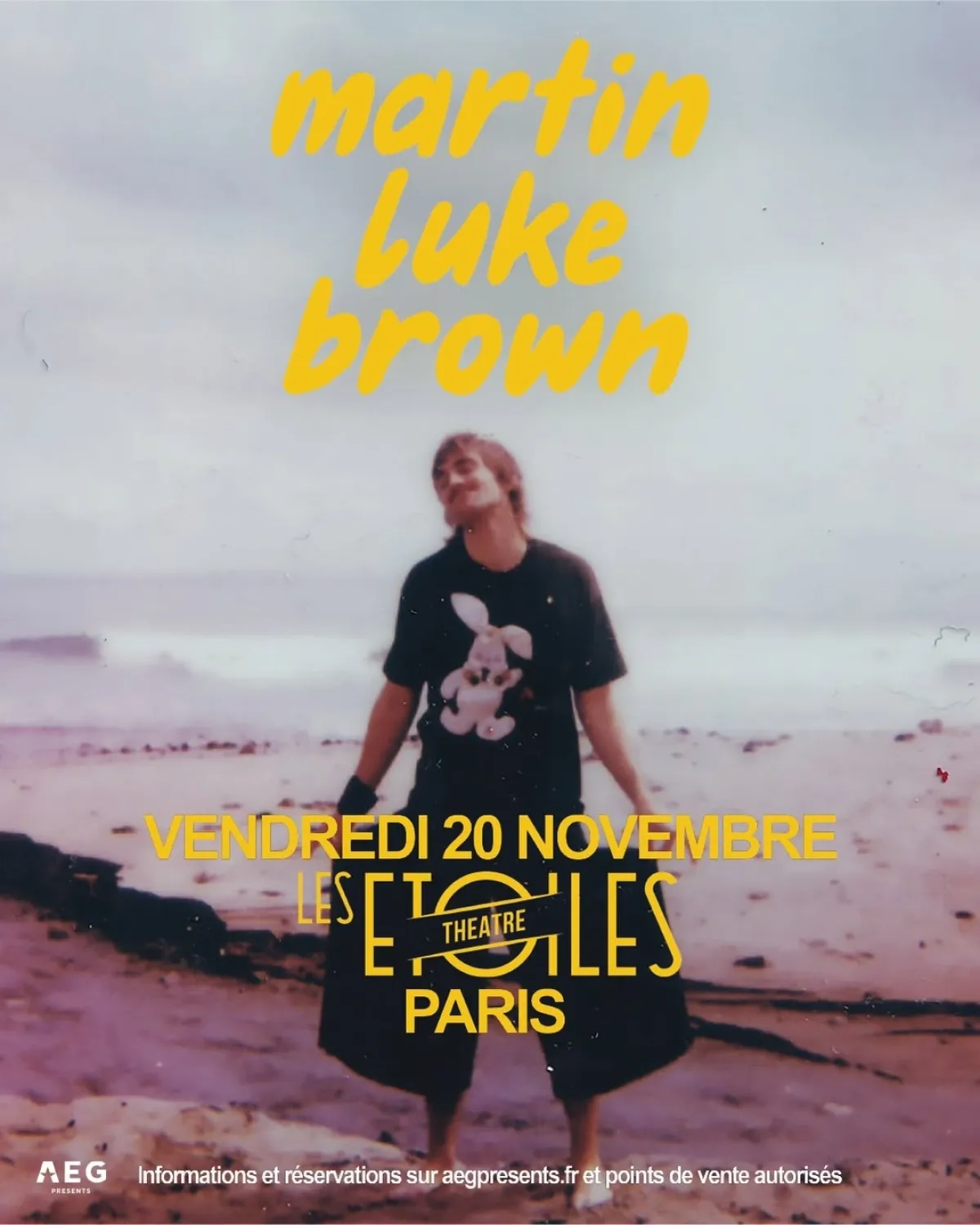 Martin Luke Brown at Les Etoiles Tickets