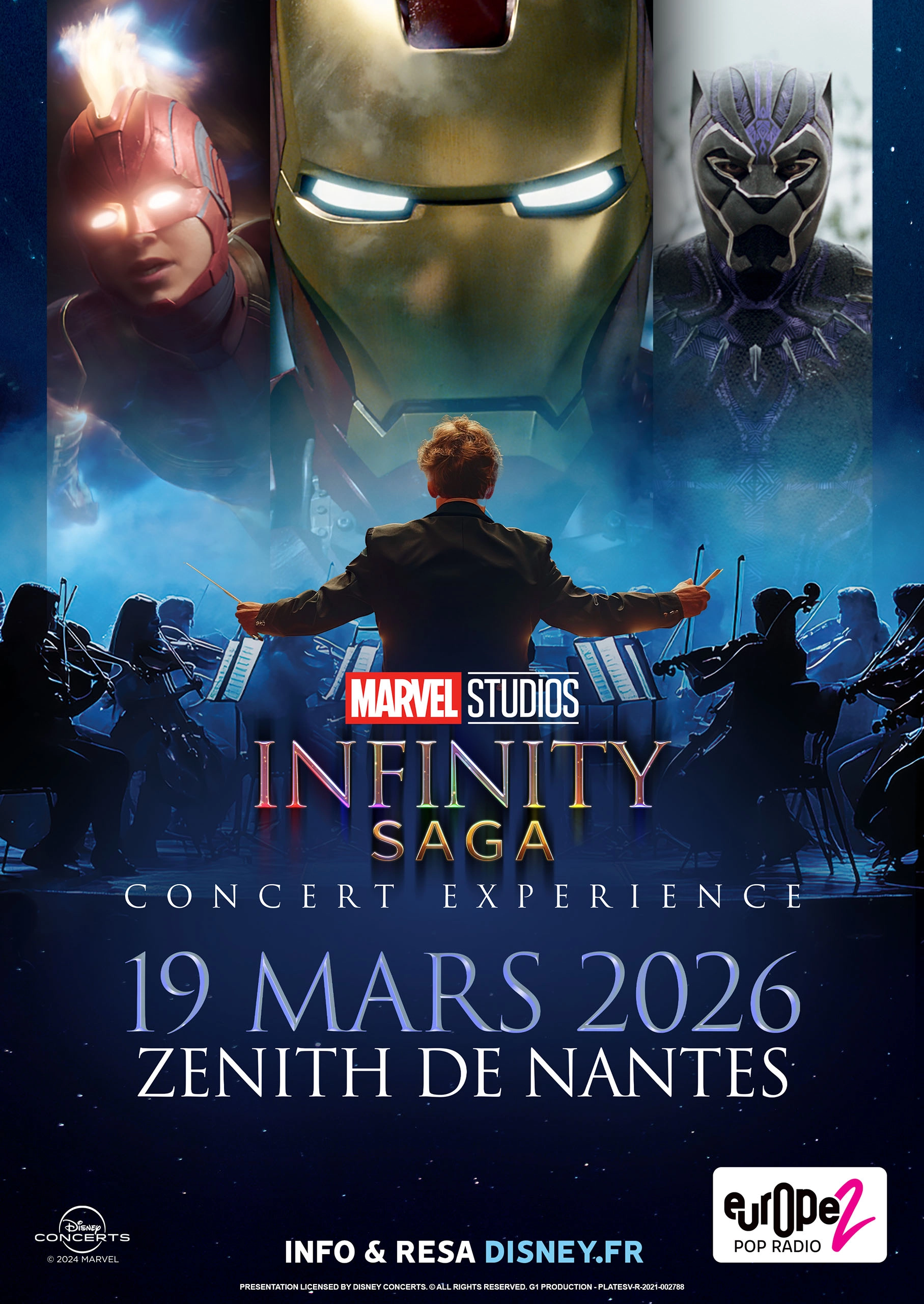 Marvel Infinity Saga at Zenith Nantes Tickets