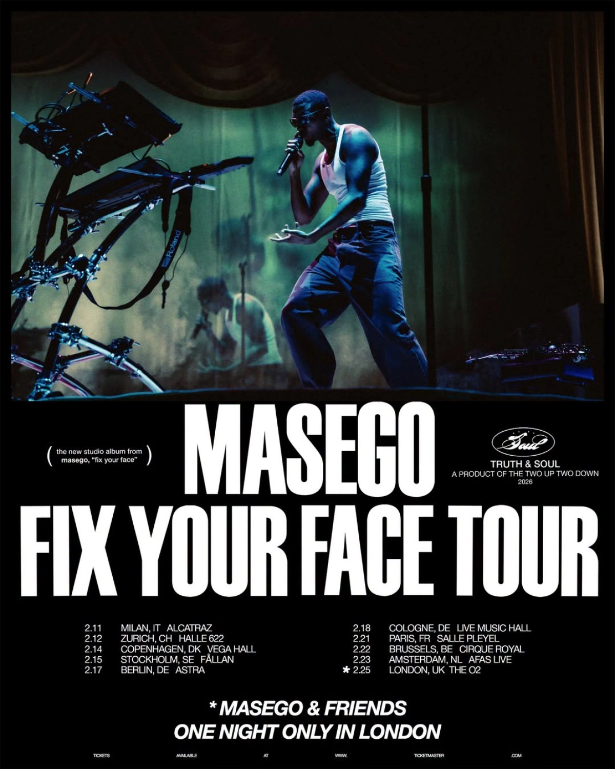 Masego at Cirque Royal Tickets