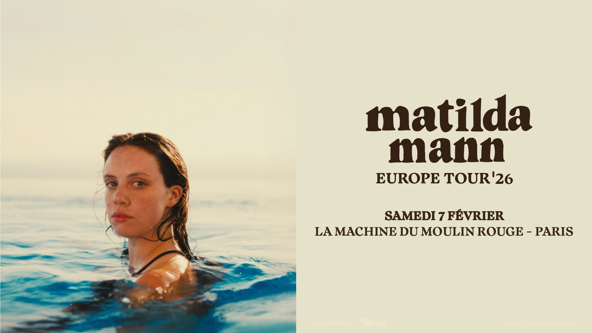 Billets Matilda Mann (La Machine du Moulin Rouge - Paris)