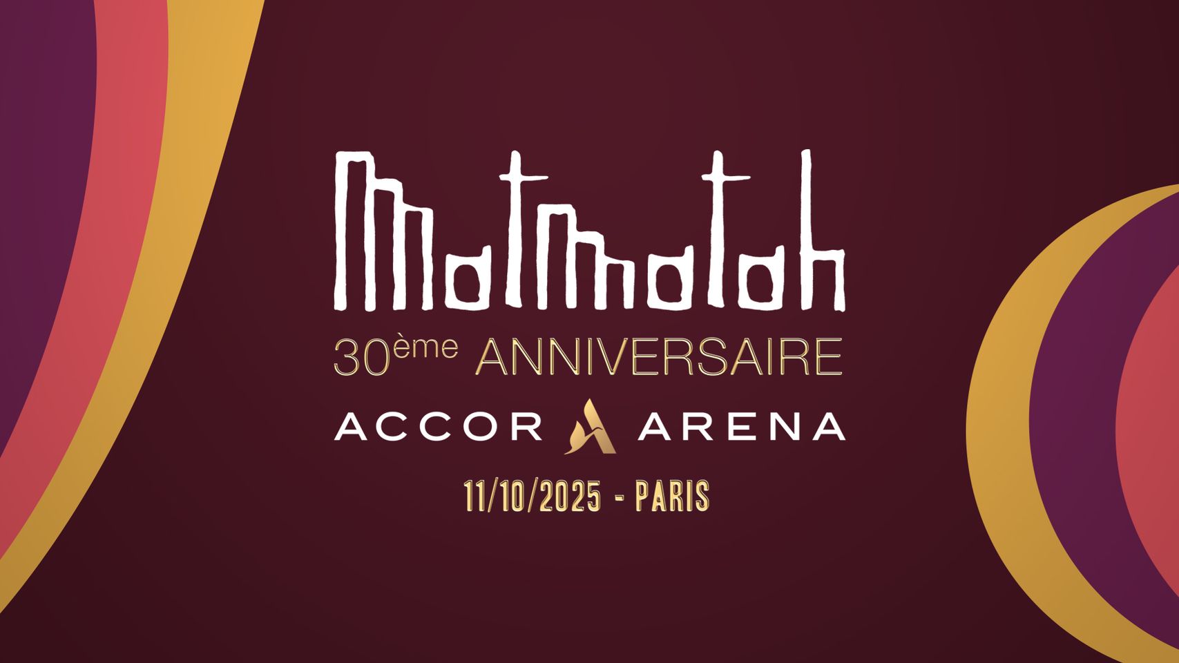 Billets Matmatah (Accor Arena - Paris)