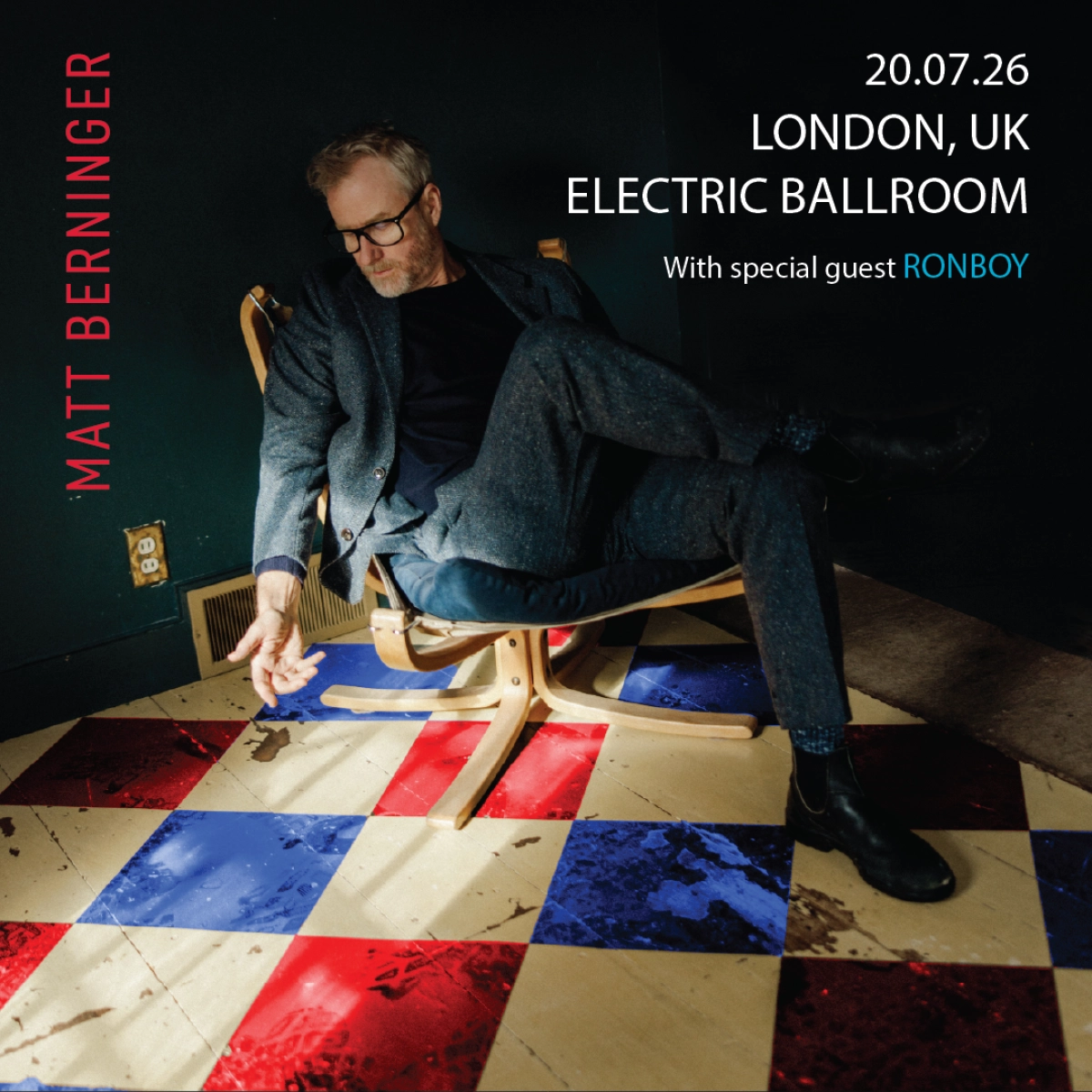 Matt Berninger at Electric Ballroom Tickets