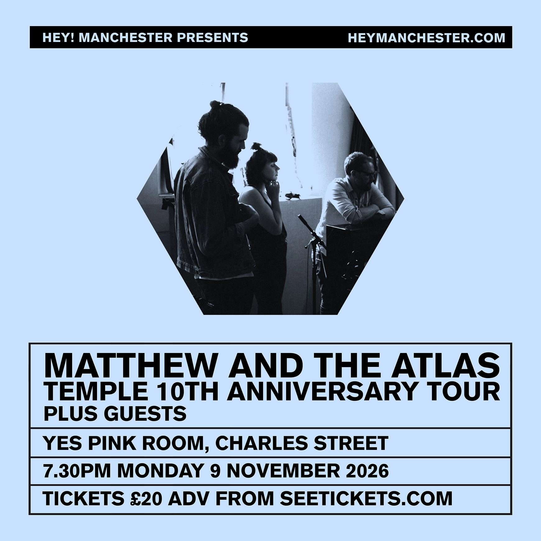 Matthew and The Atlas at YES Manchester Tickets