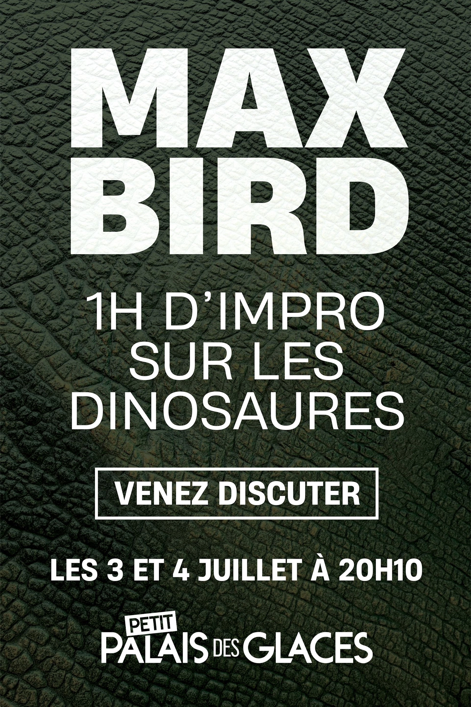 Max Bird at Palais des Glaces Tickets