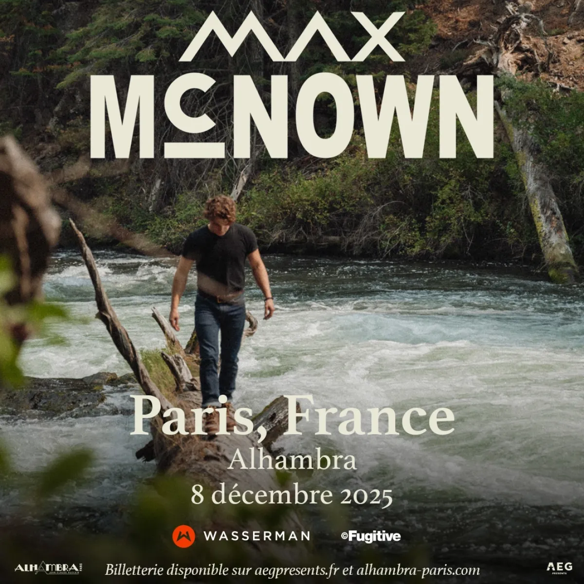 Billets Max McNown (Alhambra - Paris)