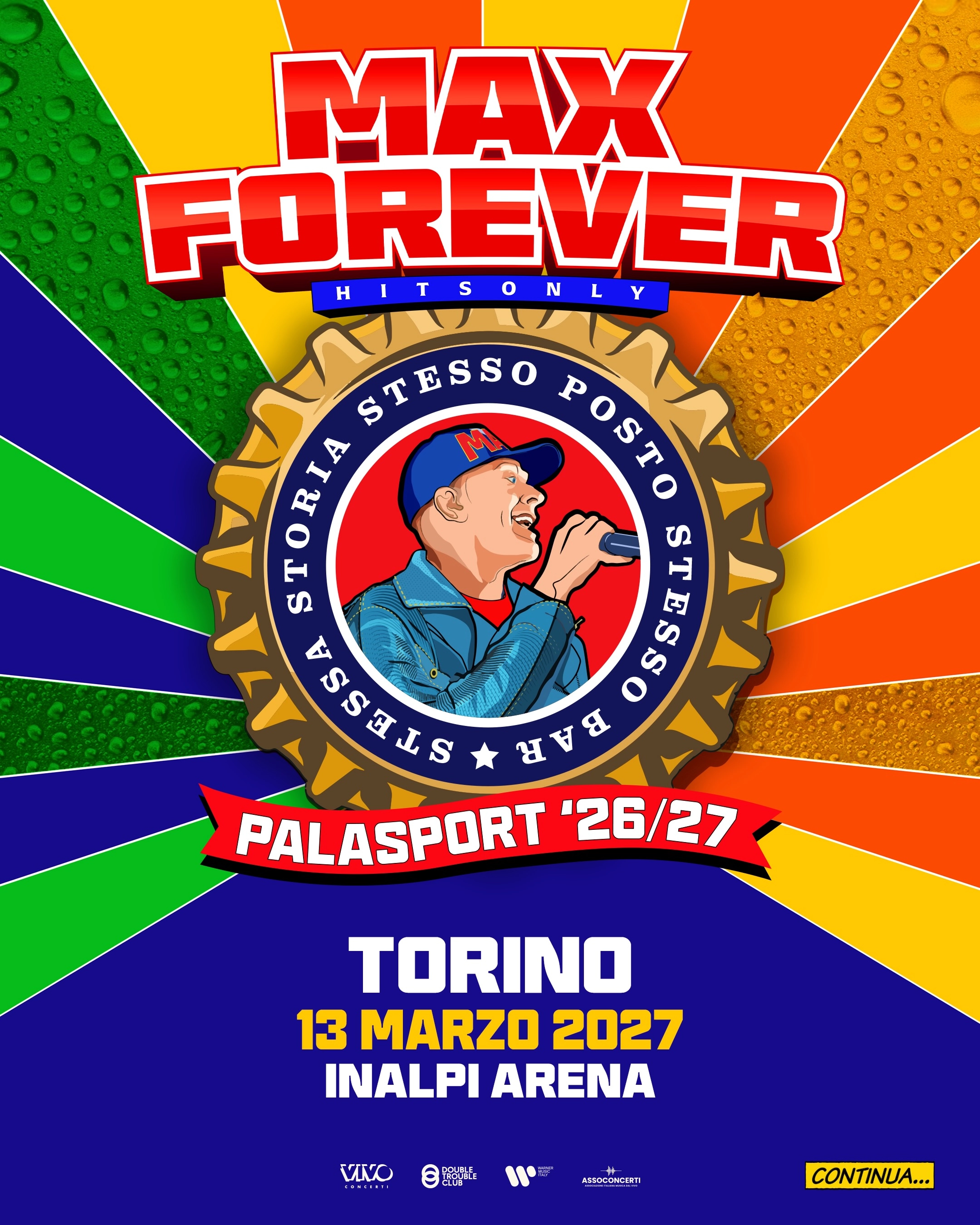 Billets Max Pezzali (Inalpi Arena - Turin)