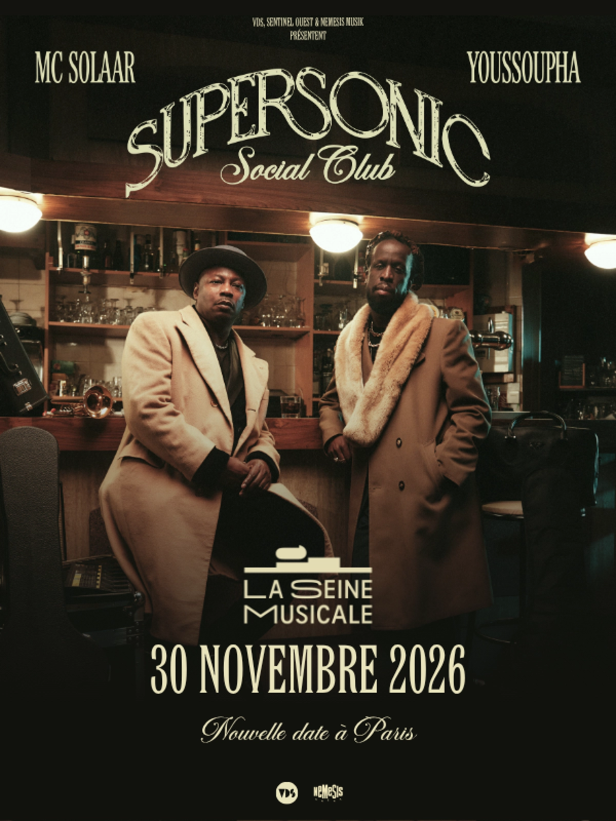 Billets MC Solaar x Youssoupha (La Seine Musicale - Paris)