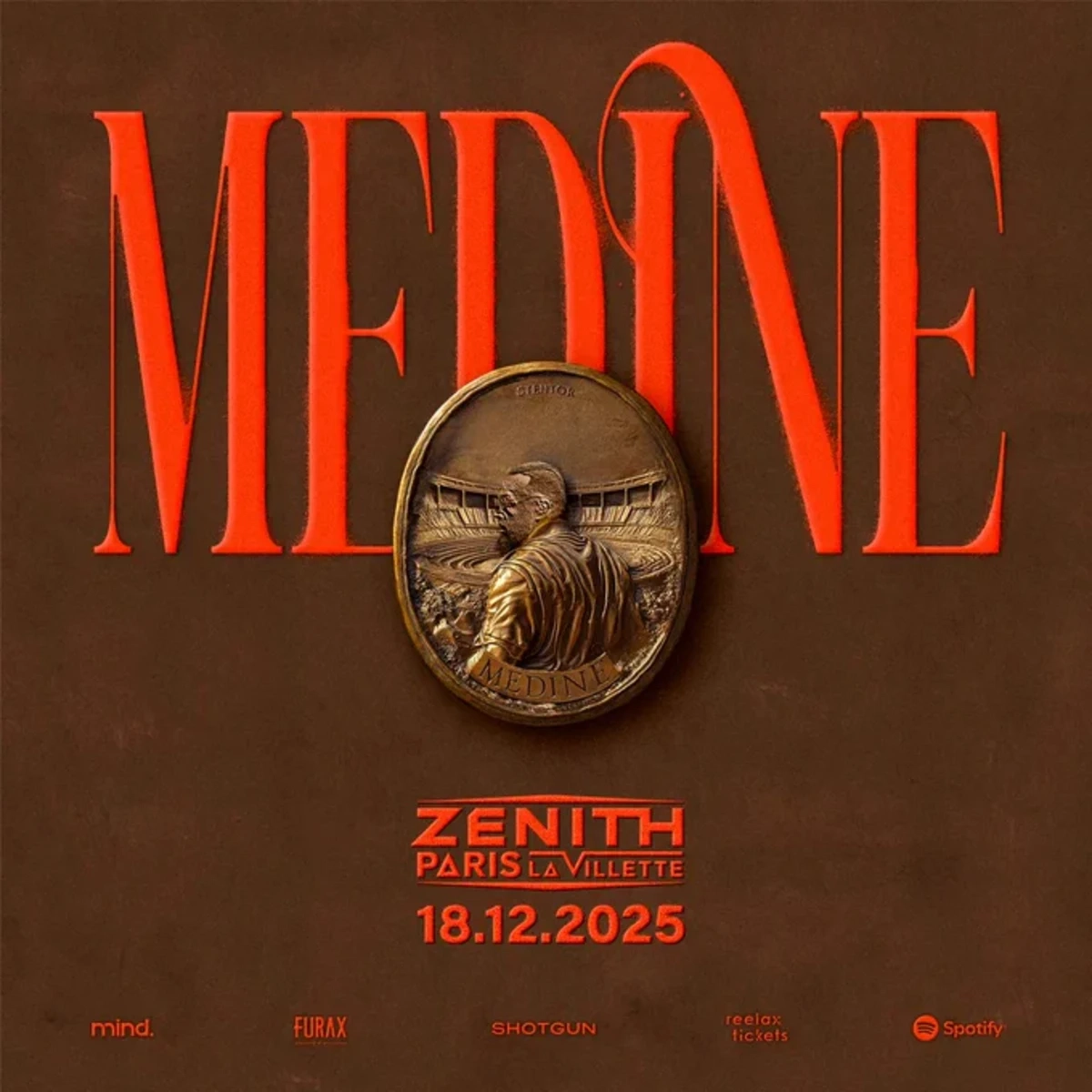 Billets Medine (Zenith Paris - Paris)