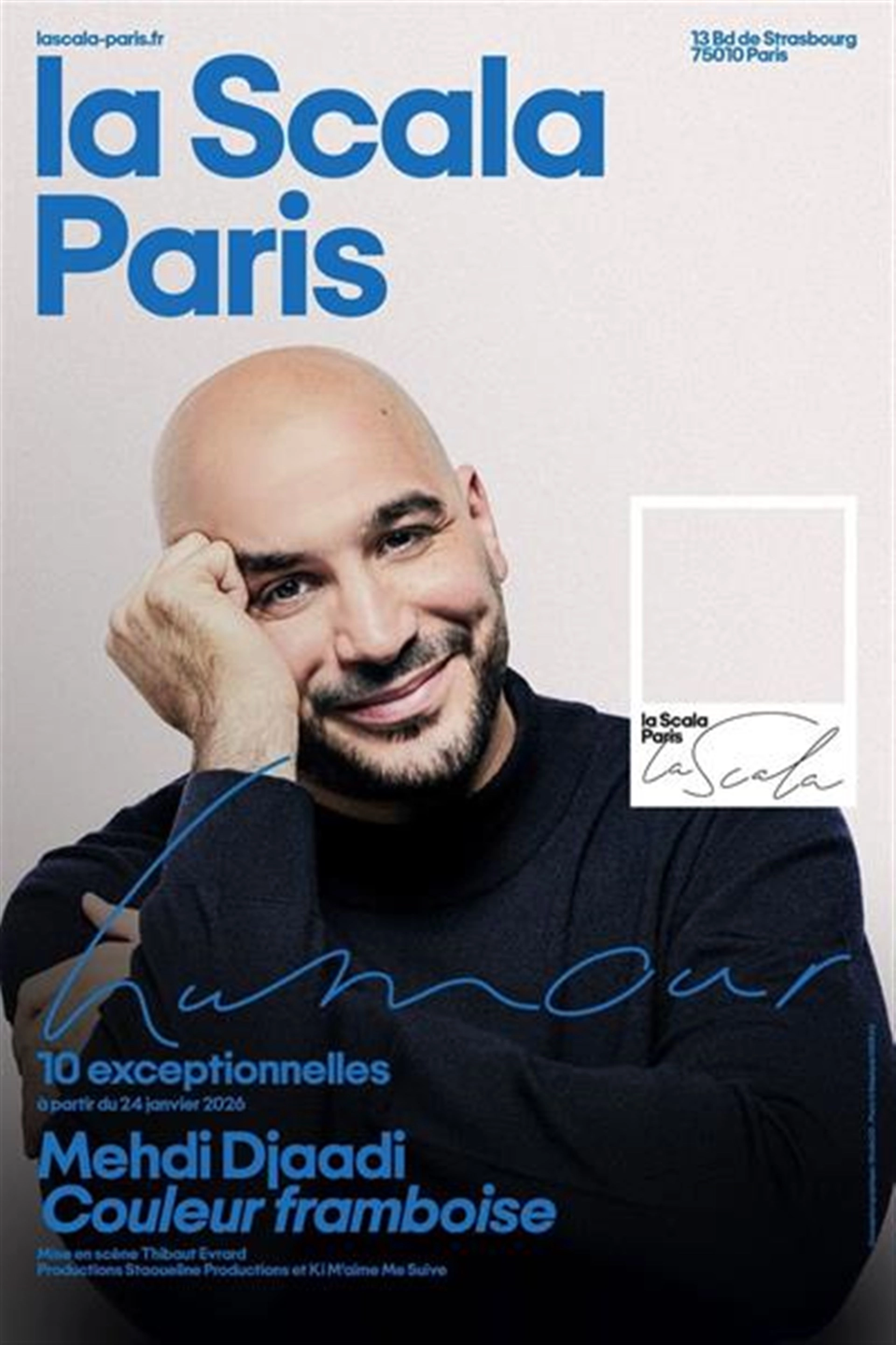 Mehdi Djaadi al La Scala Paris Tickets