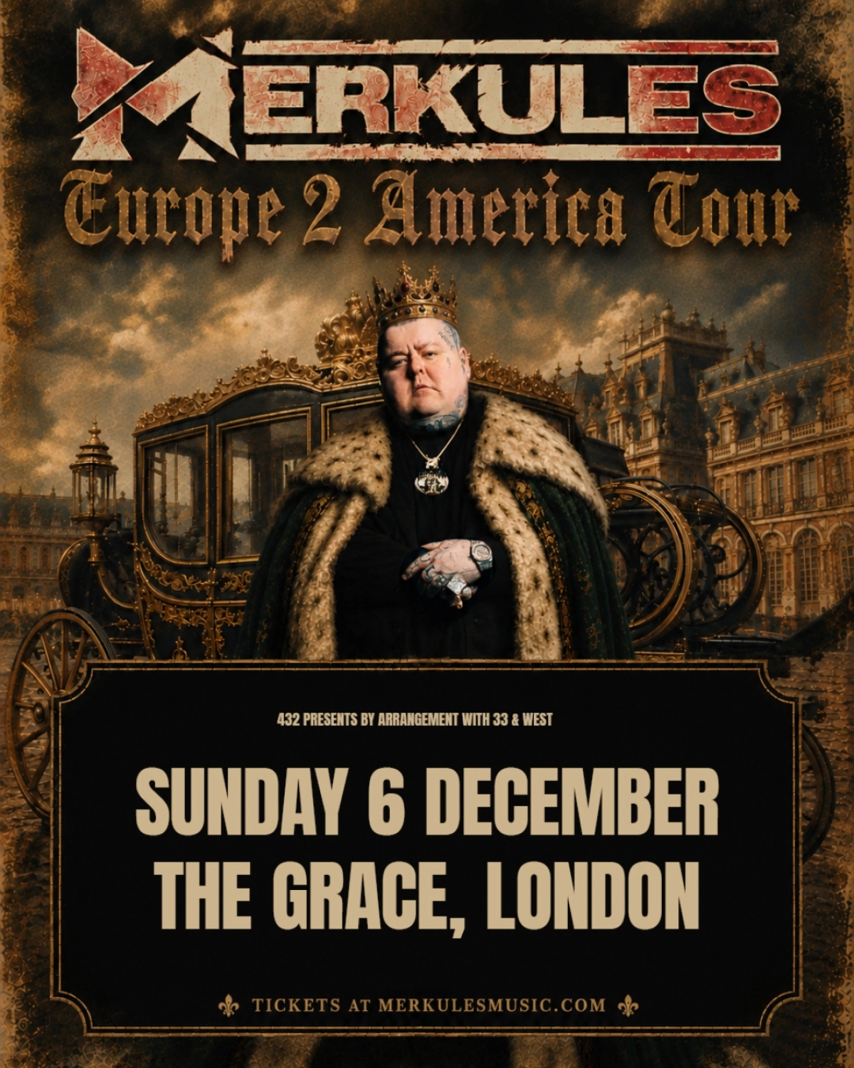 Merkules in der The Grace London Tickets