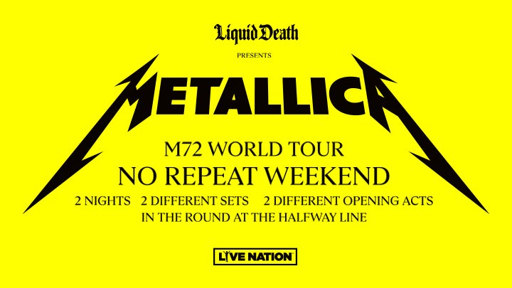 Billets Metallica (PGE Narodowy - Varsovie)