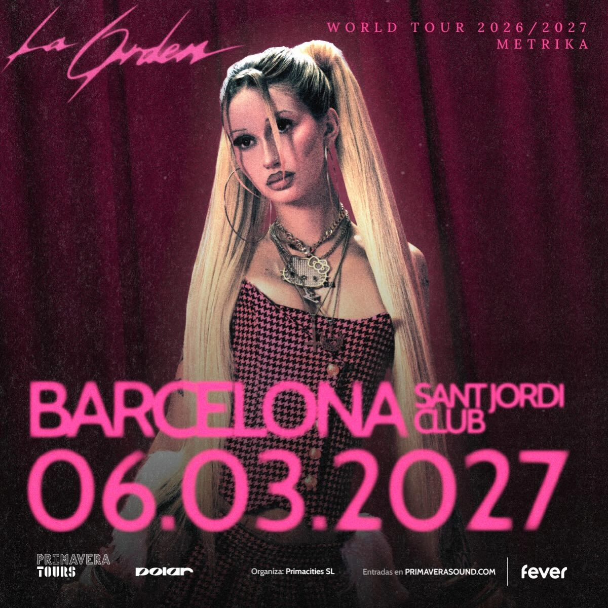 Métrika en Palau Sant Jordi Tickets