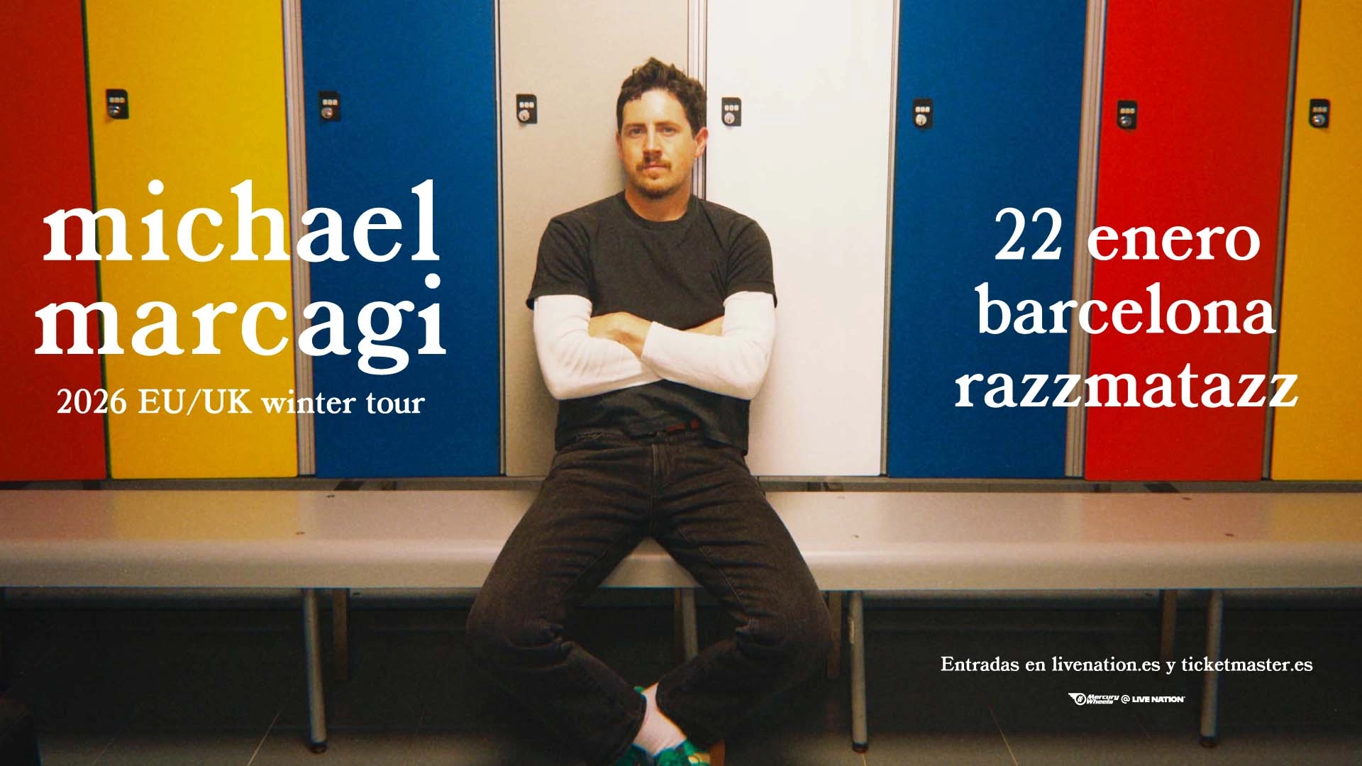 Billets Michael Marcagi (Razzmatazz - Barcelone)