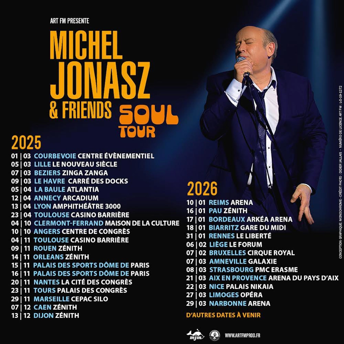 Billets Michel Jonasz (Zenith Lille - Lille)