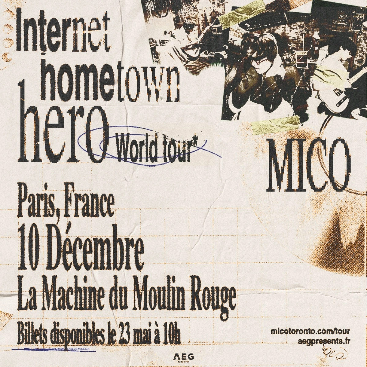 Billets Mico (La Machine du Moulin Rouge - Paris)