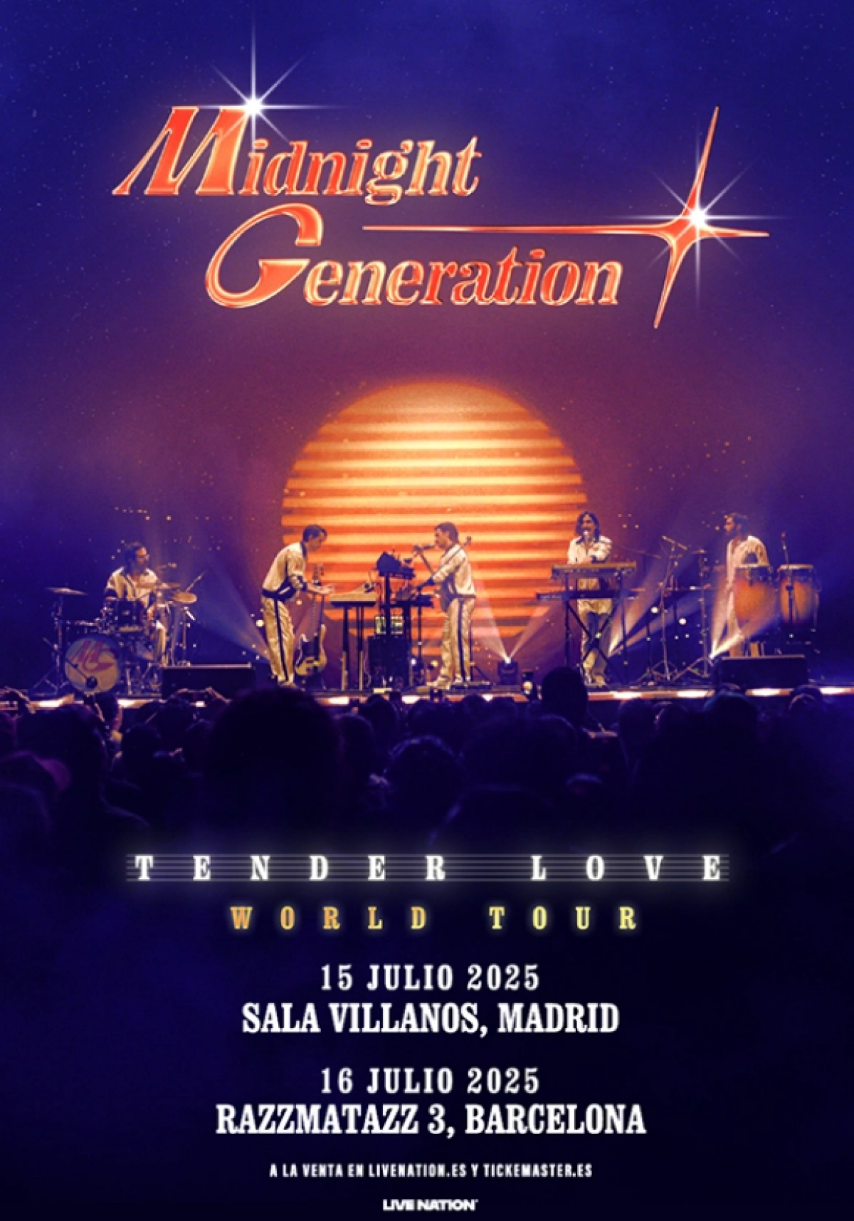 Billets Midnight Generation - Tender Love World Tour (Razzmatazz - Barcelone)