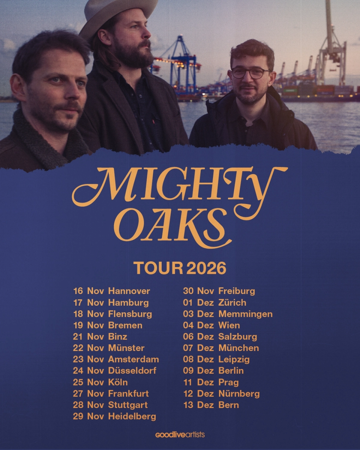 Mighty Oaks en Zakk Tickets