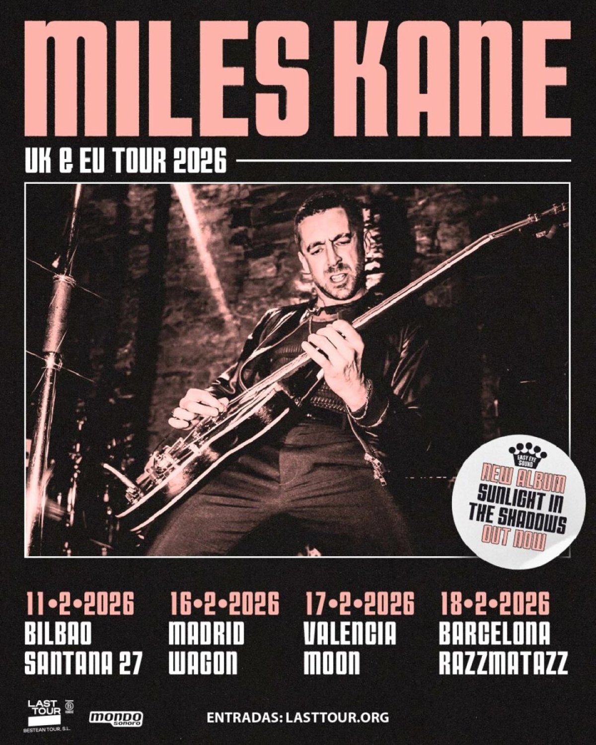 Miles Kane en Razzmatazz Tickets
