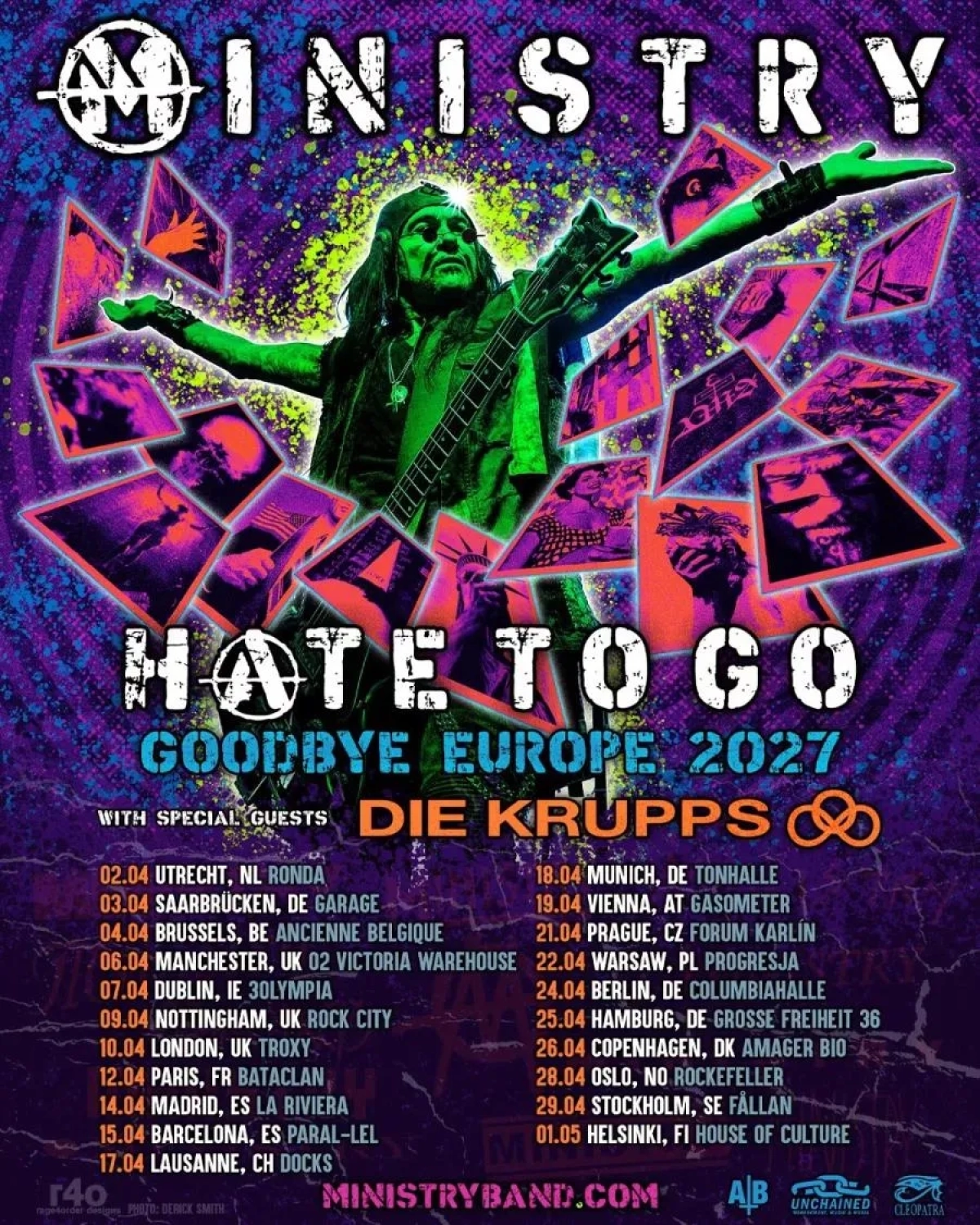 Ministry en 3Olympia Theatre Tickets