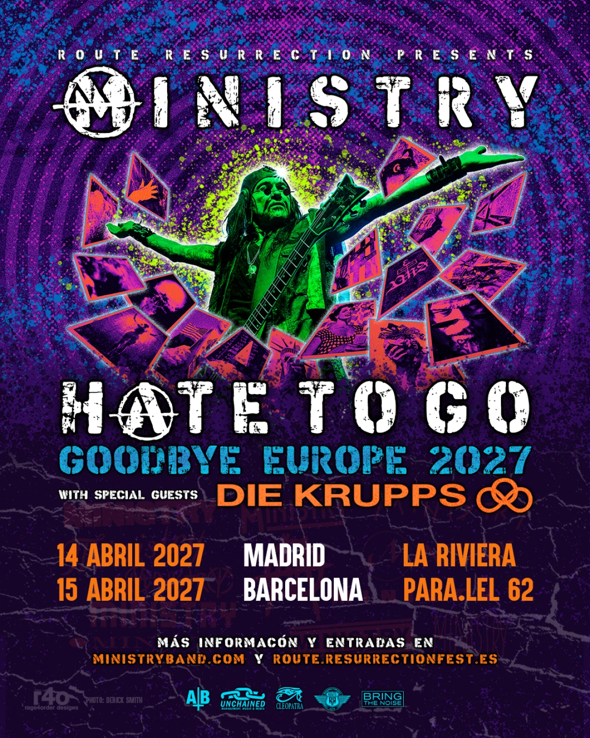 Ministry en La Riviera Tickets