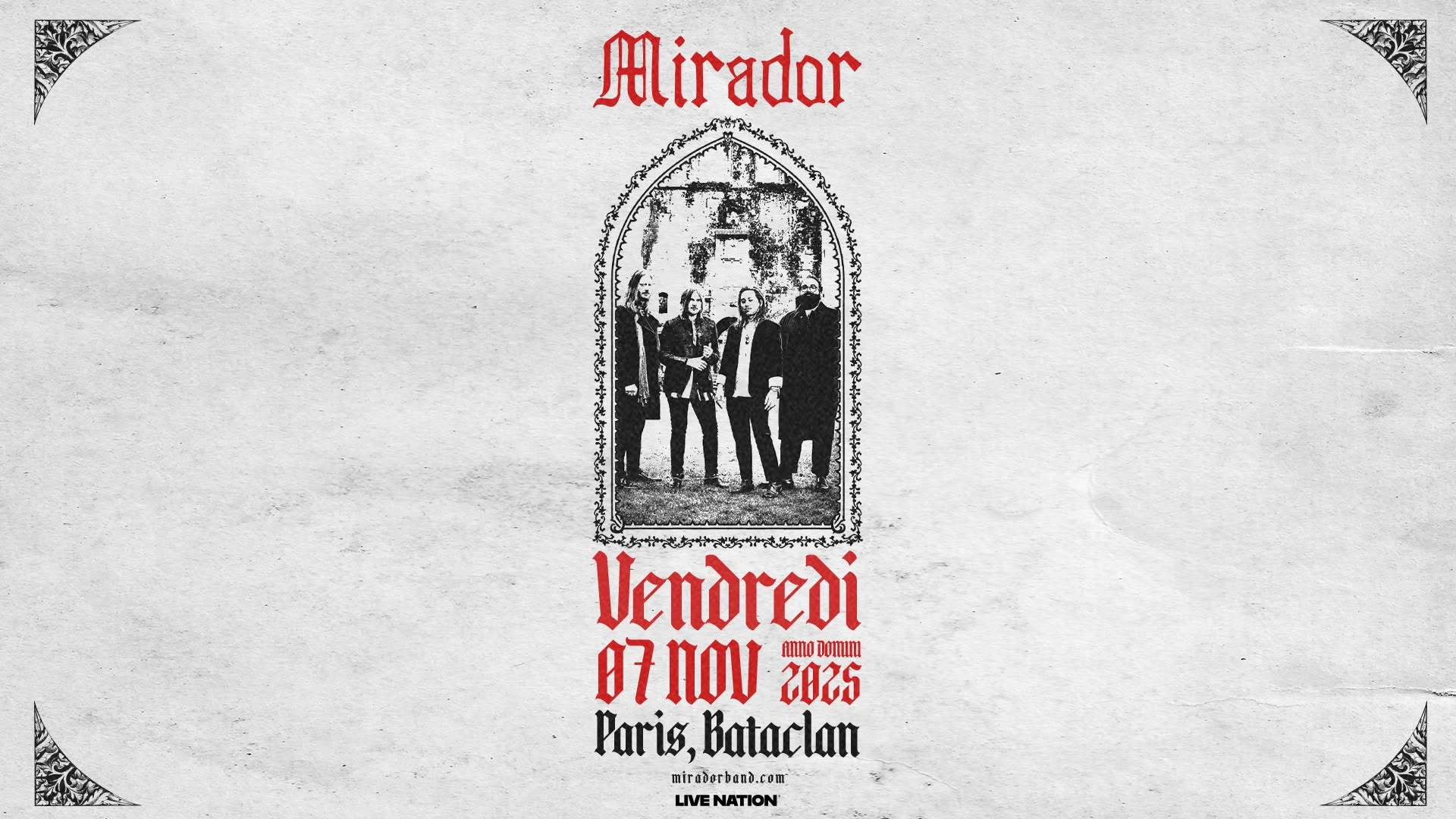 Billets Mirador (Bataclan - Paris)