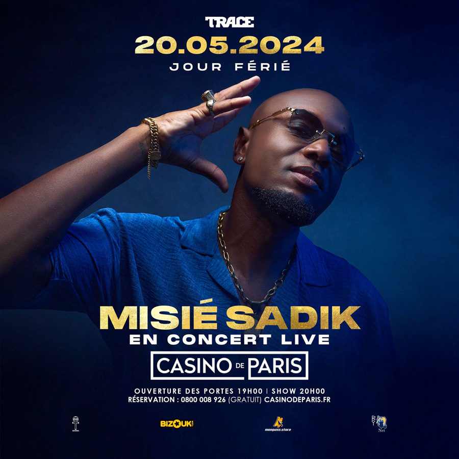 Misié Sadik en Casino de Paris Tickets