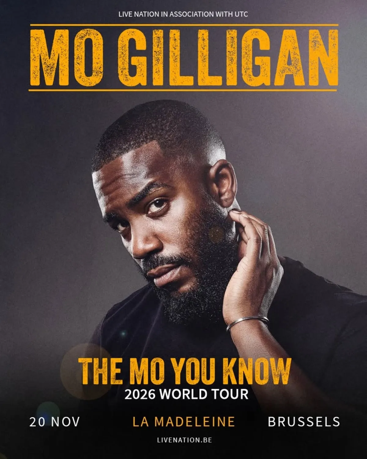 Billets Mo Gilligan (La Madeleine Bruxelles - Bruxelles)