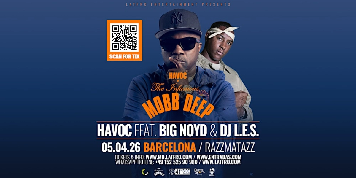 Billets Mobb Deep (havoc - Big Noyd - Dj L.e.s.) (Razzmatazz - Barcelone)