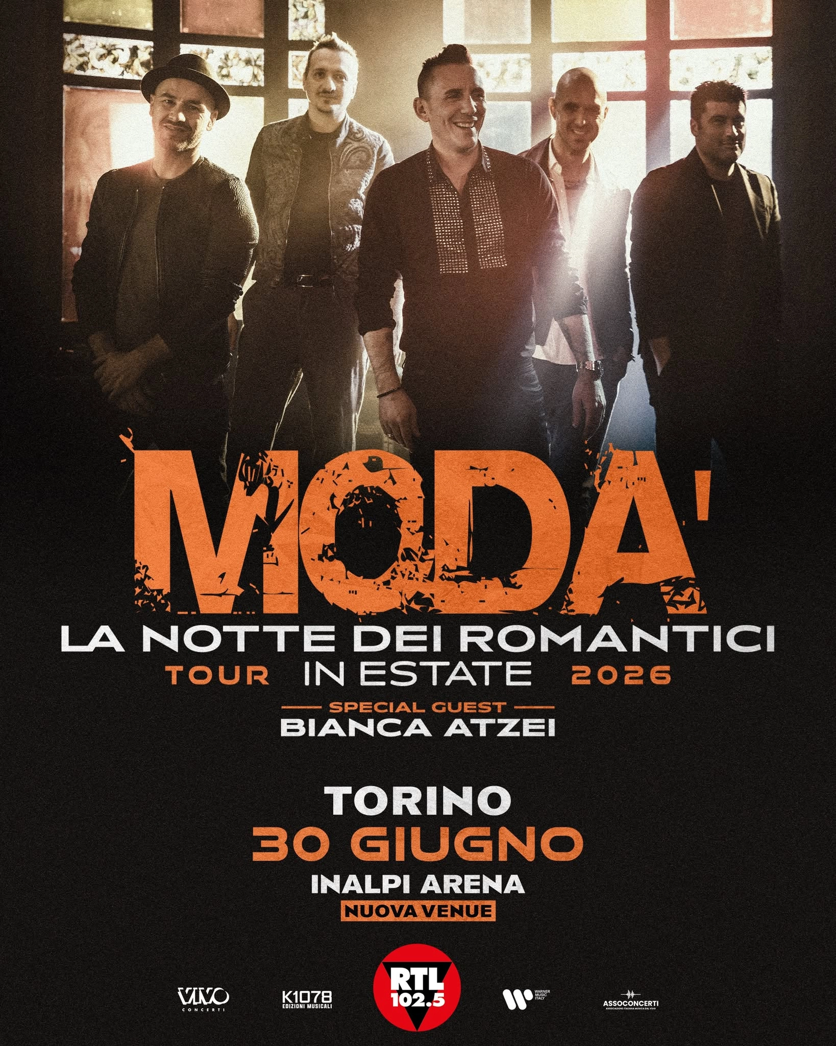Modà al Inalpi Arena Tickets