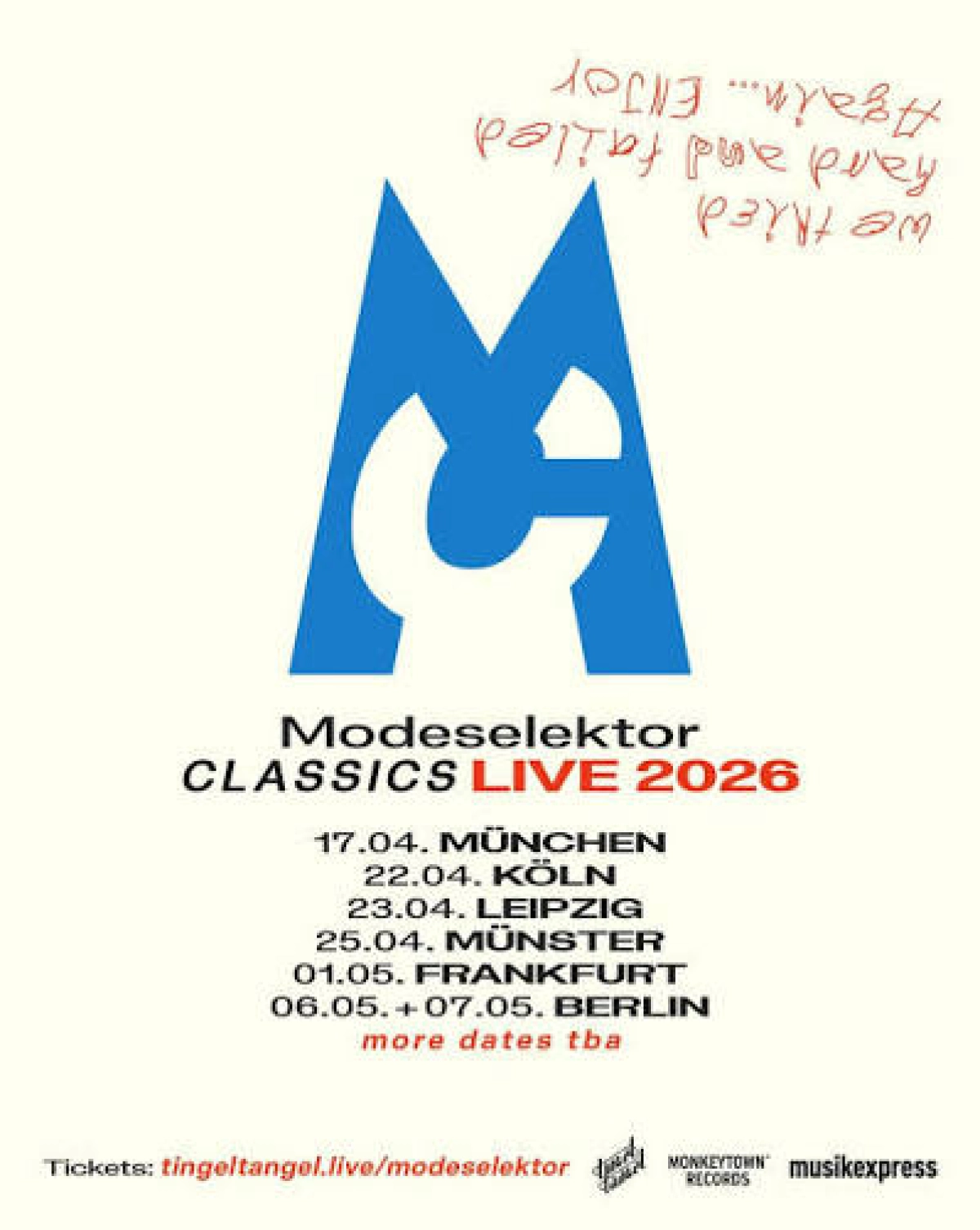 Modeselektor Live at Stadthalle Köln-Mülheim Tickets