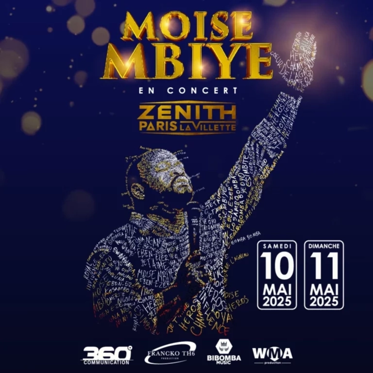 Moise Mbiye at Zenith Paris Tickets