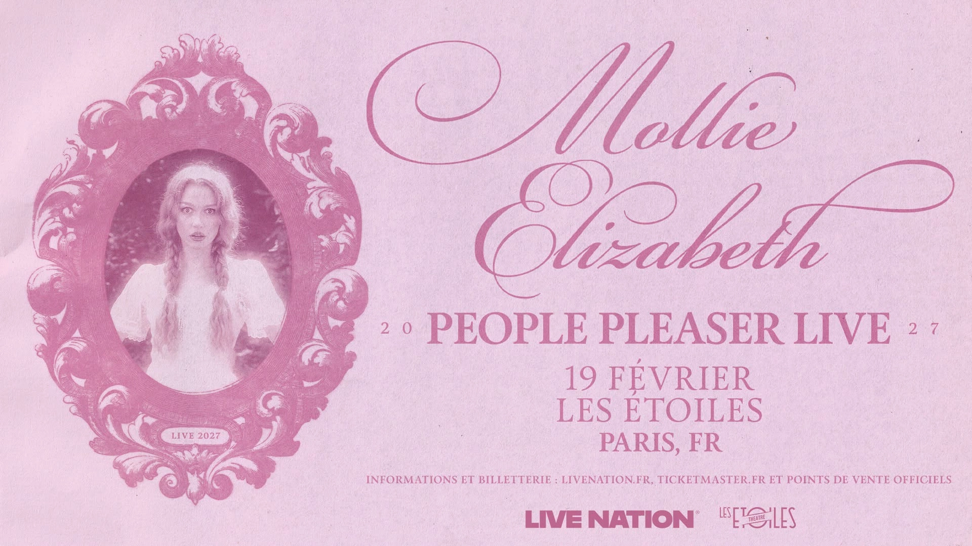 Mollie Elizabeth at Les Etoiles Tickets