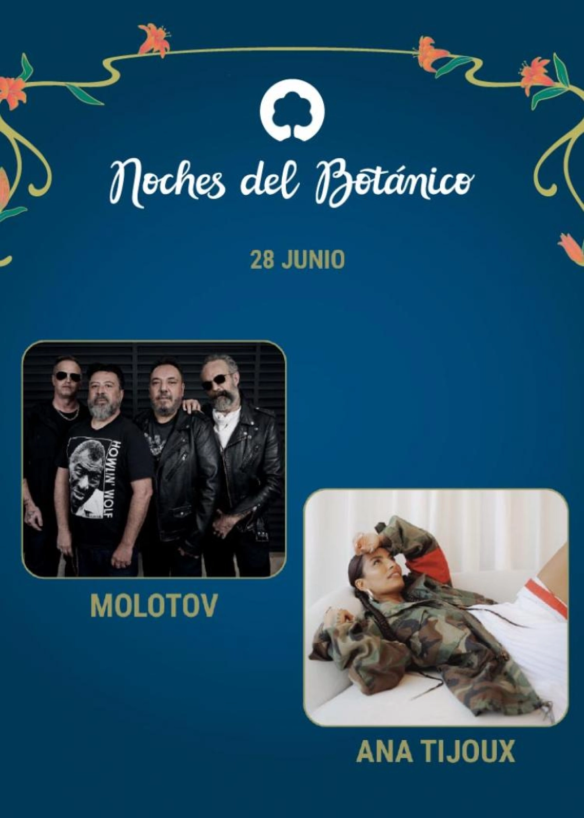 Billets Molotov - Ana Tijoux (Real Jardin Botanico - Madrid)