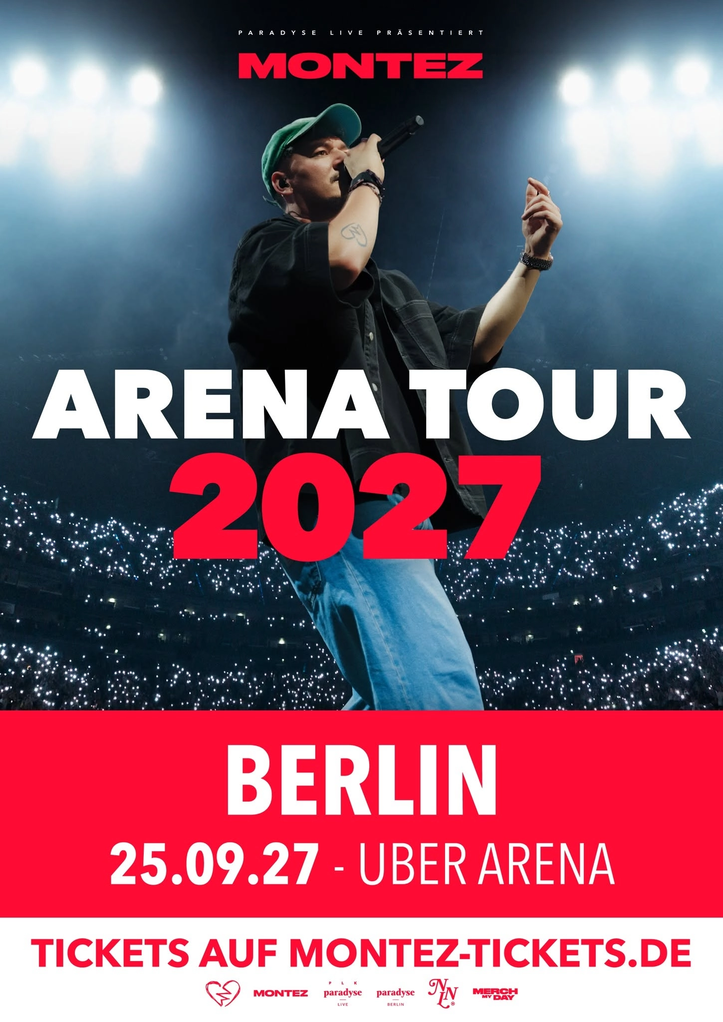 Montez in der Uber Arena Tickets