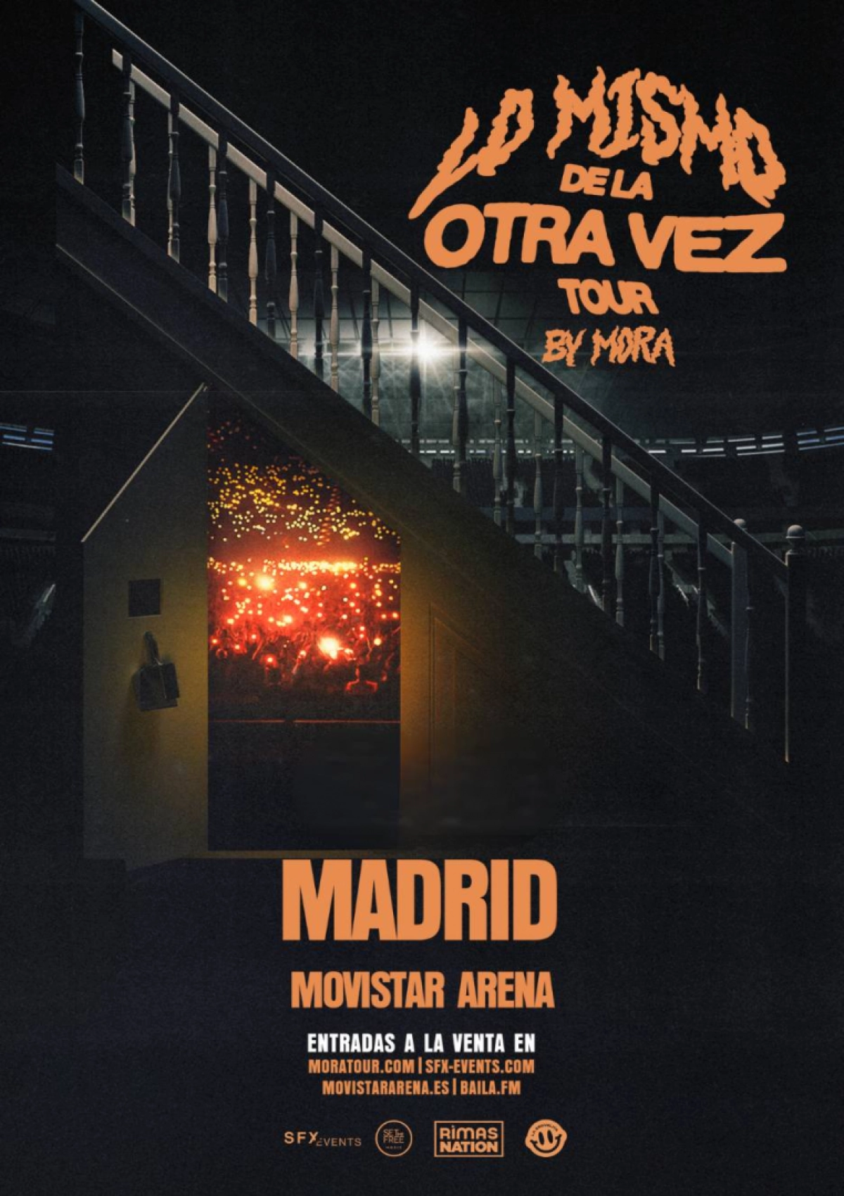 Billets Mora (Movistar Arena Madrid - Madrid)