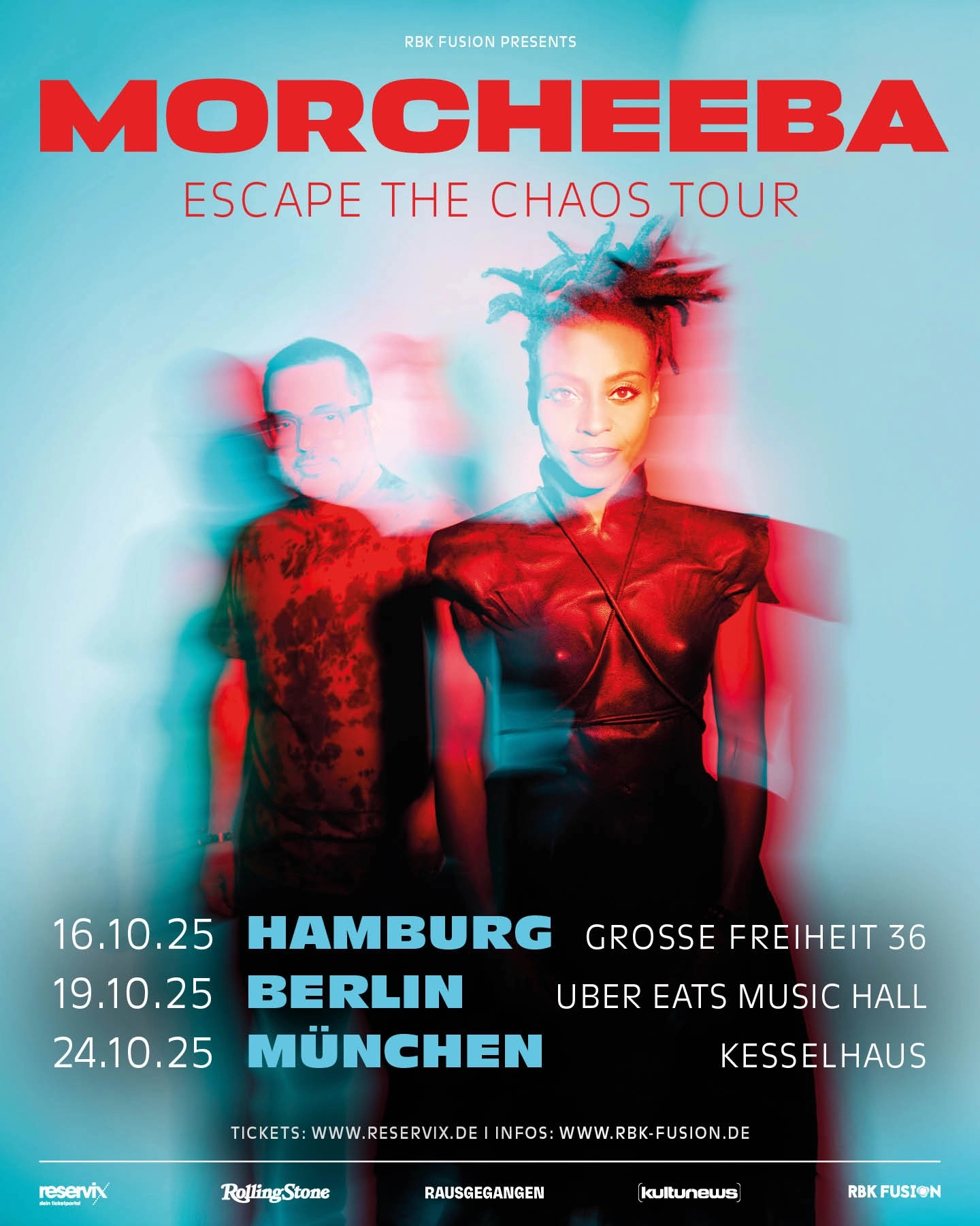 Billets Morcheeba (Uber Eats Music Hall - Berlin)