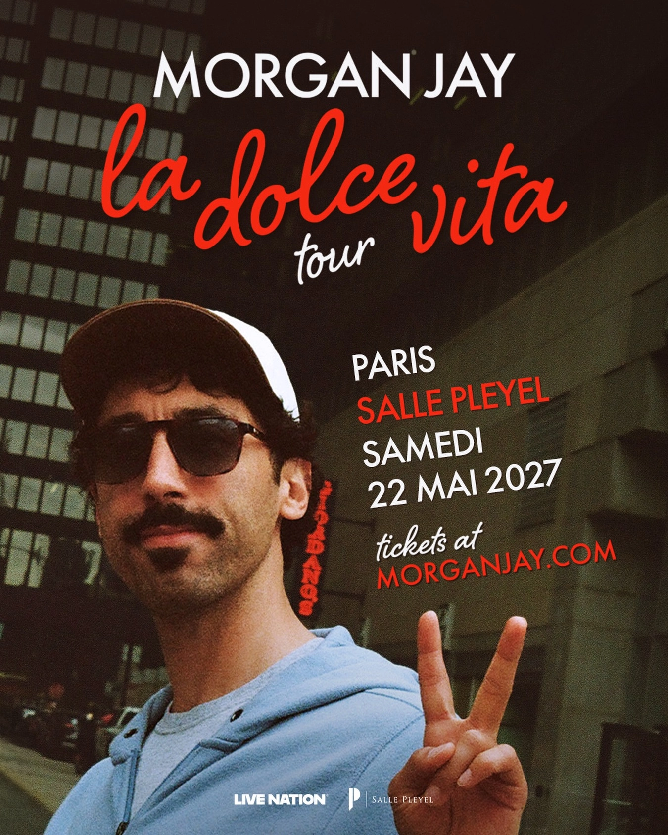 Morgan Jay at Salle Pleyel Tickets