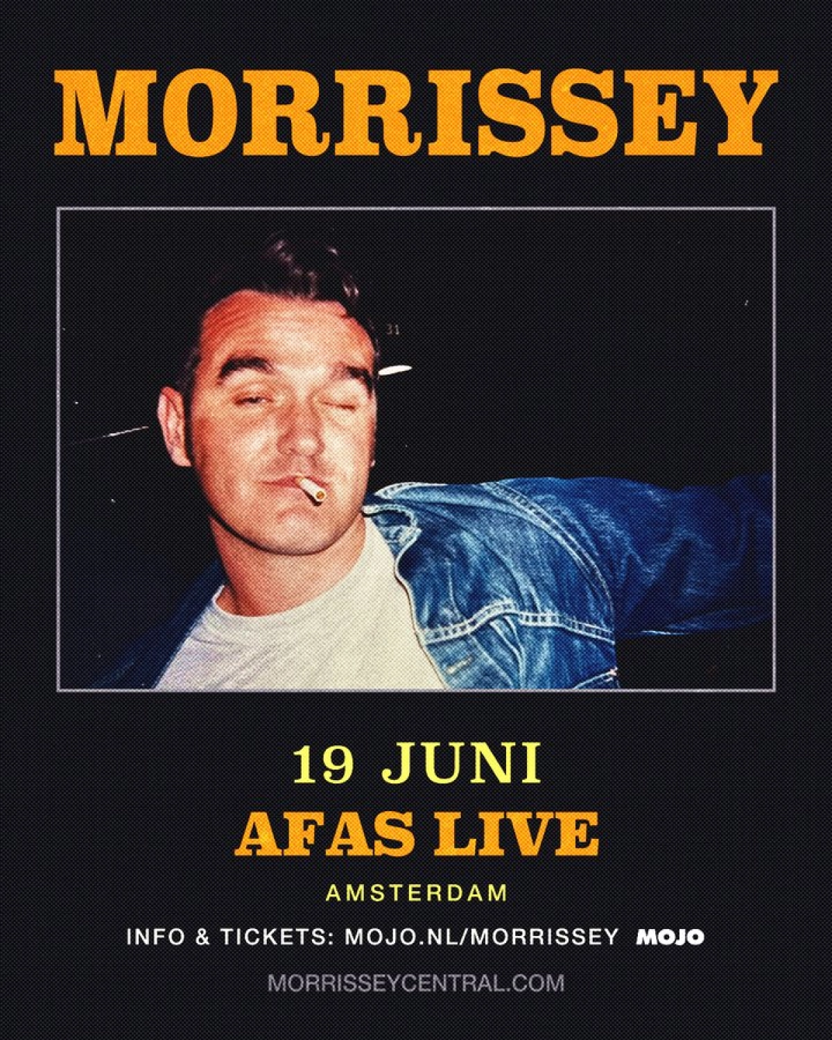 Billets Morrissey (AFAS Live - Amsterdam)