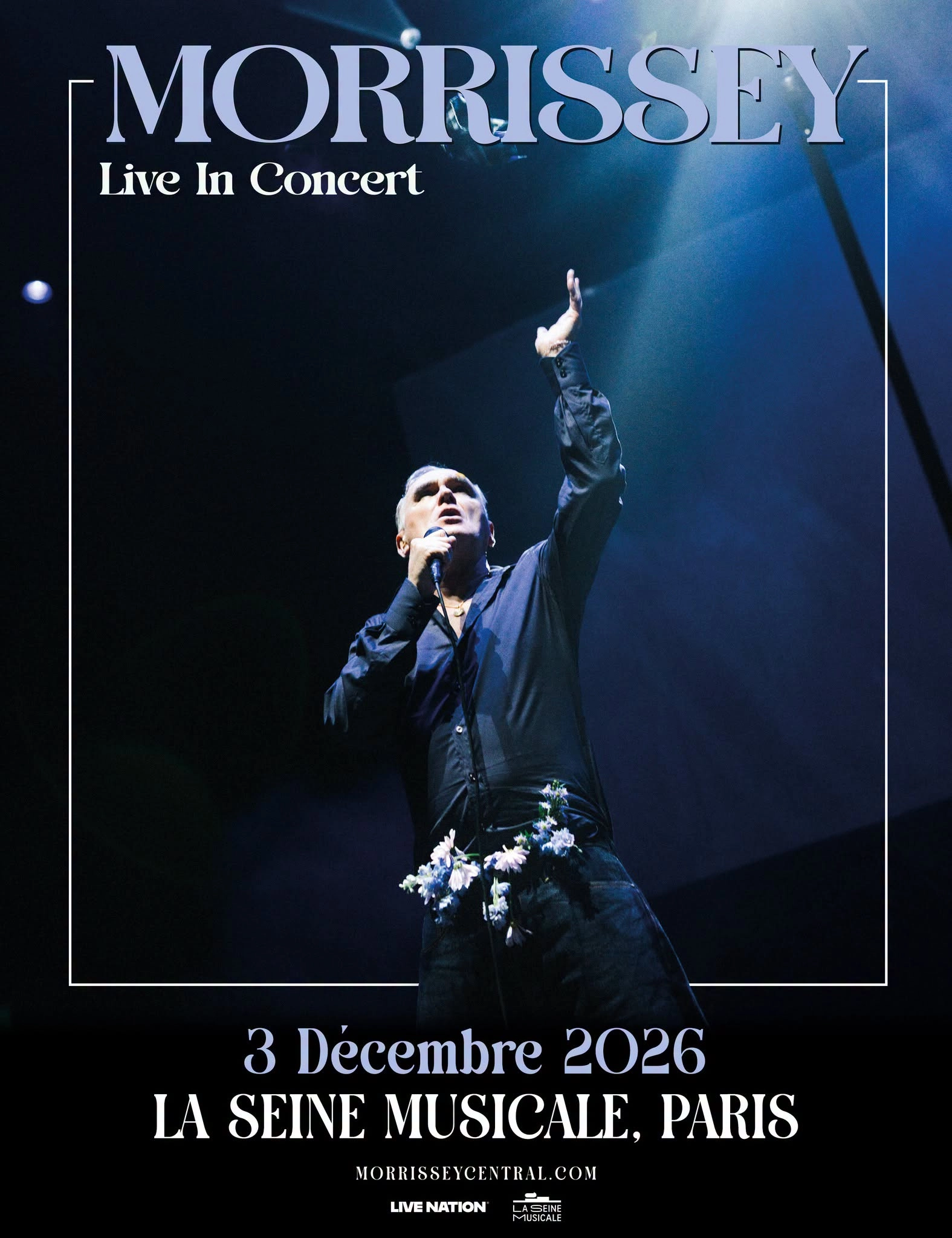 Morrissey en La Seine Musicale Tickets