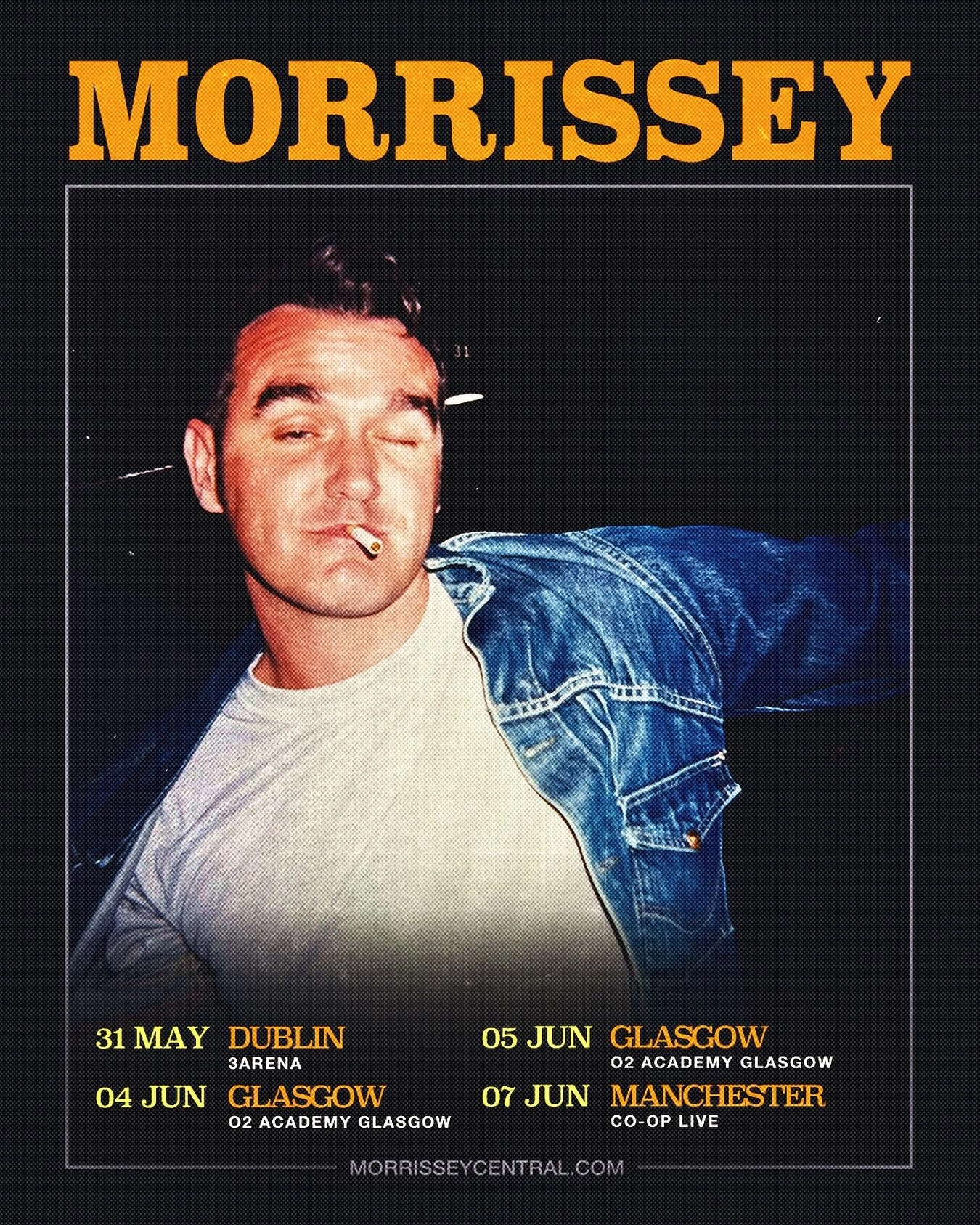 Morrissey al O2 Academy Glasgow Tickets