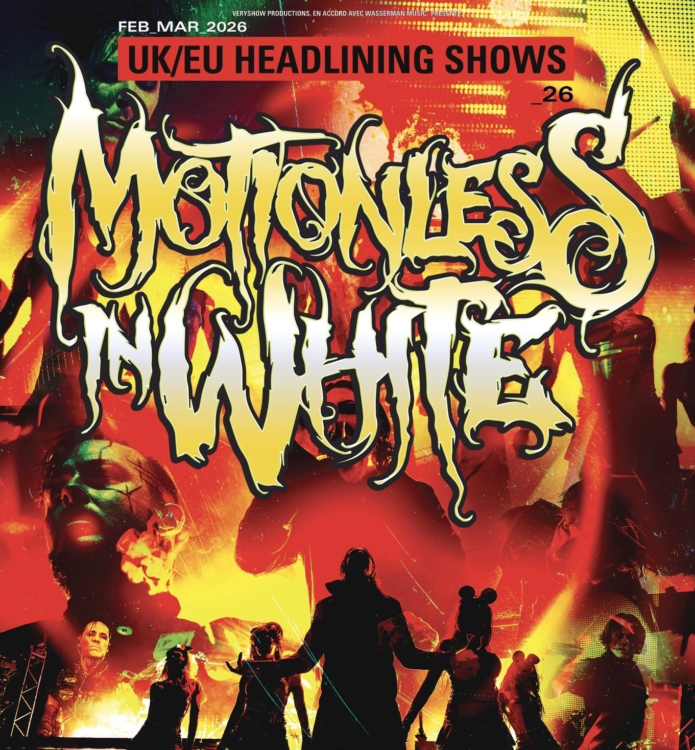 Billets Motionless In White (Razzmatazz - Barcelone)