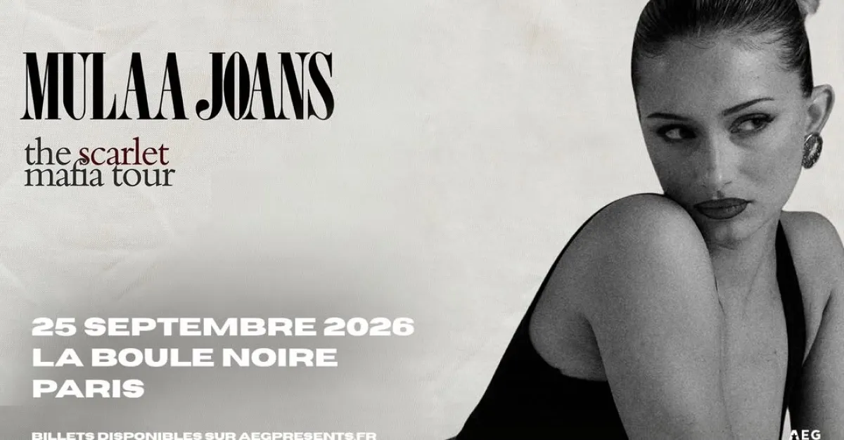 Billets Mulaa Joans (La Boule Noire - Paris)