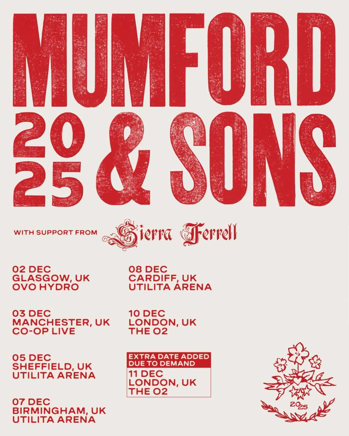 Mumford and Sons en The O2 Arena Tickets