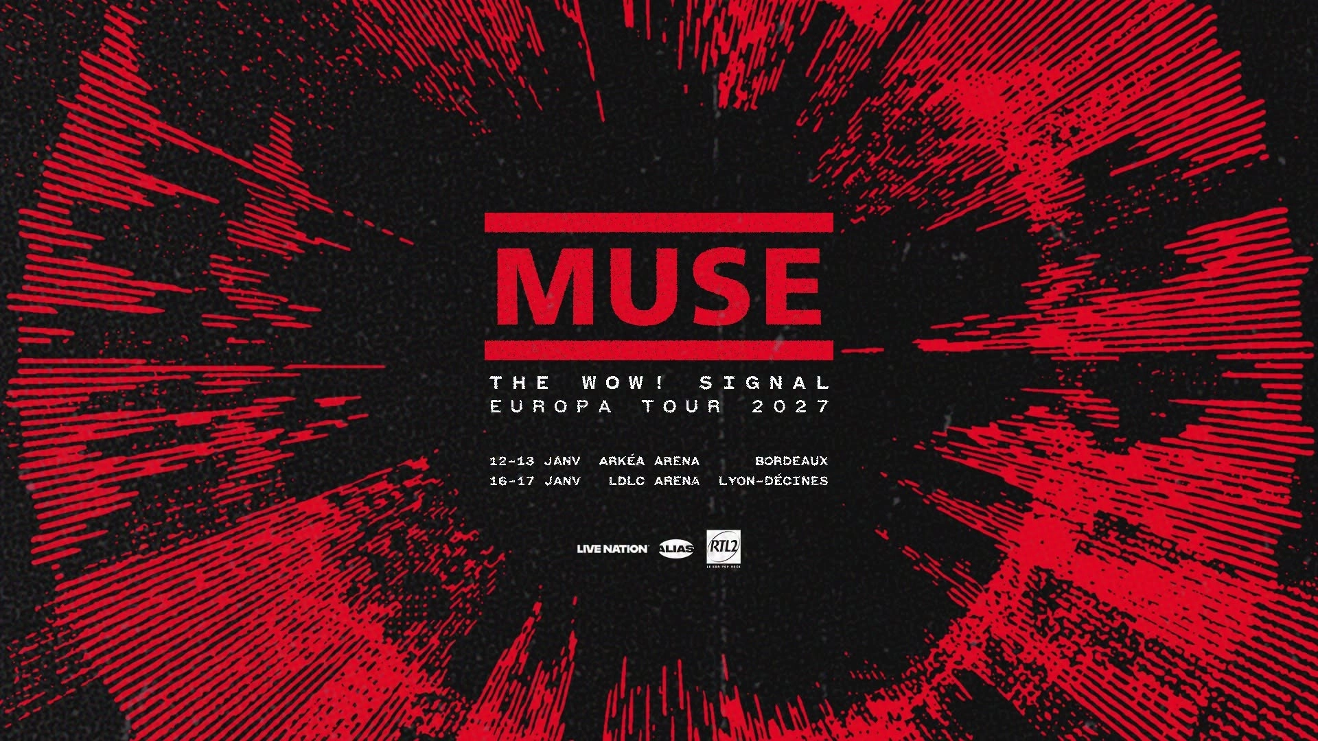 Billets Muse (LDLC Arena - Lyon)