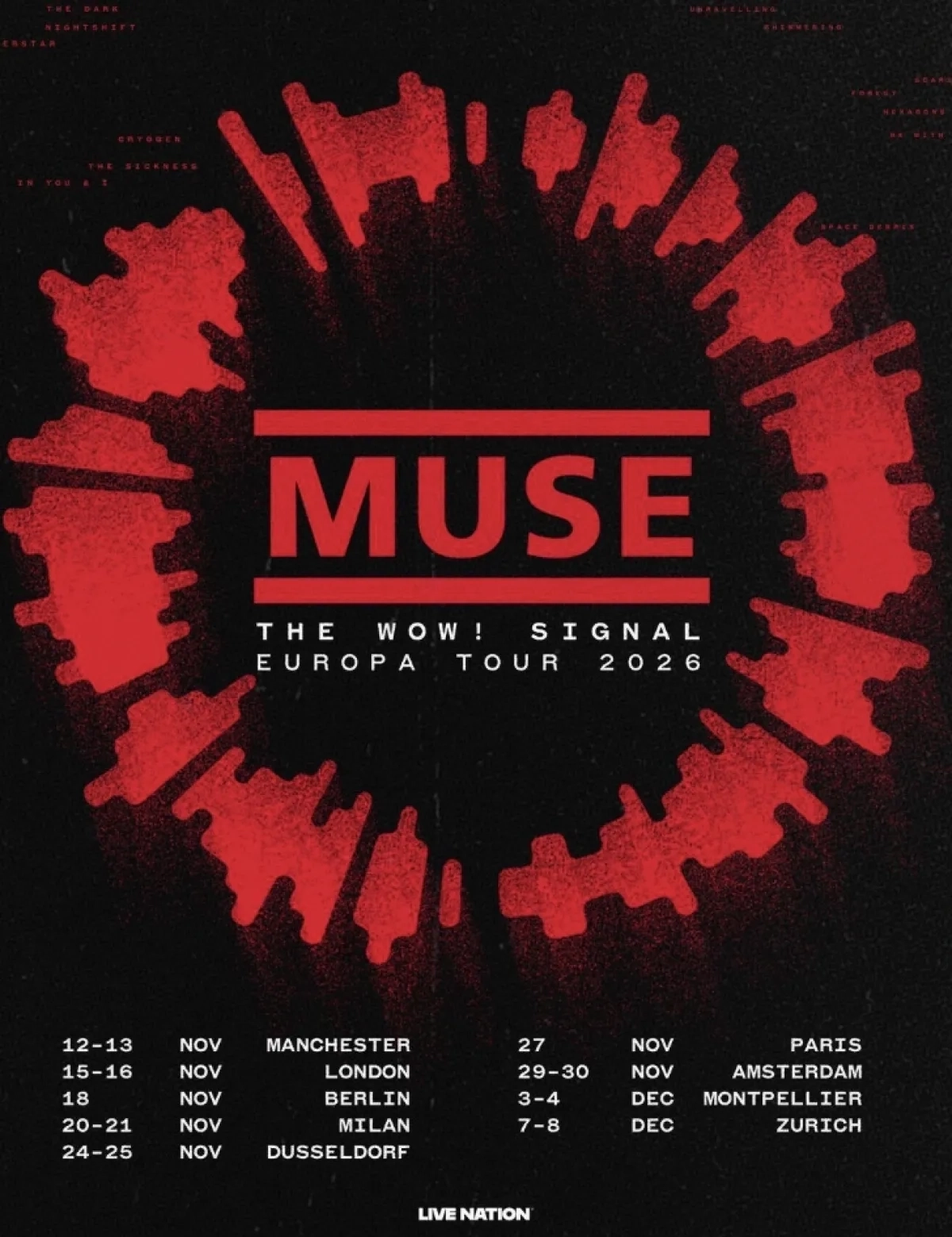 Billets Muse (PSD Bank Dome - Düsseldorf)