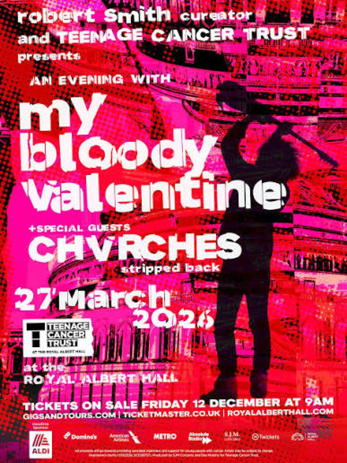 My Bloody Valentine - Chvrches al Royal Albert Hall Tickets