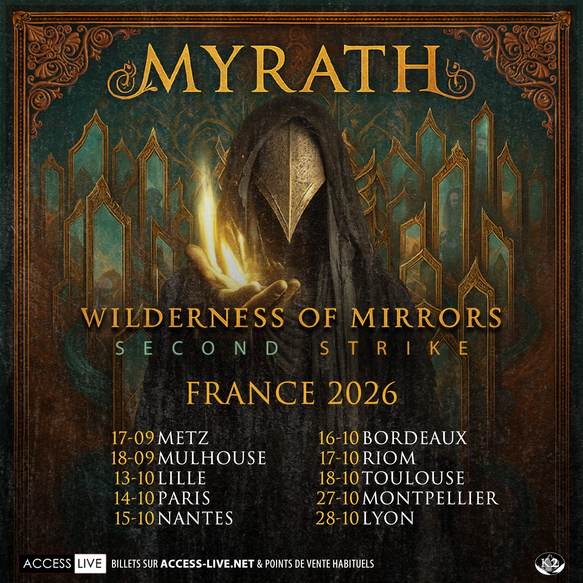 Myrath at Le Ferrailleur Tickets