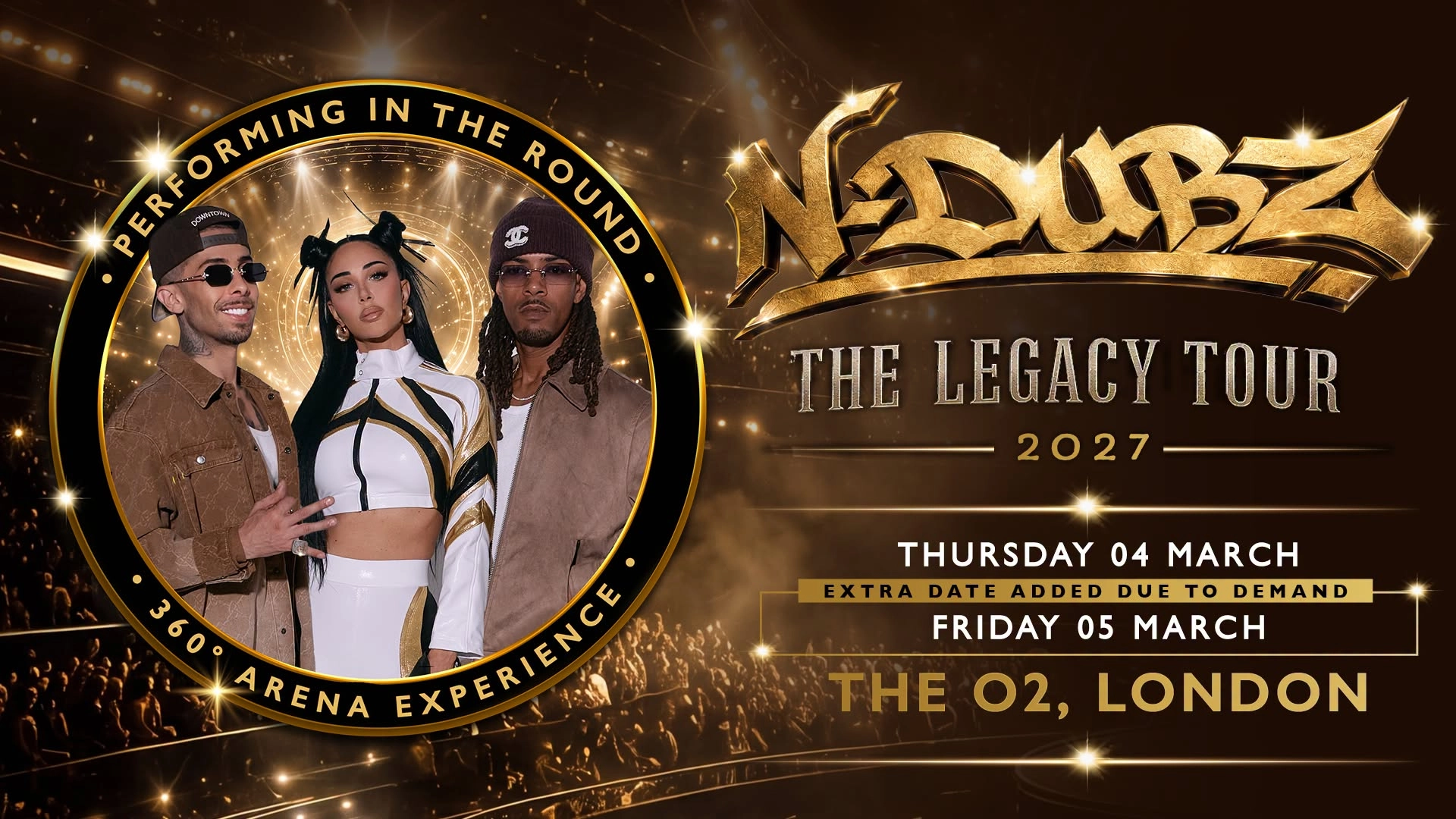 N-Dubz at The O2 Arena Tickets