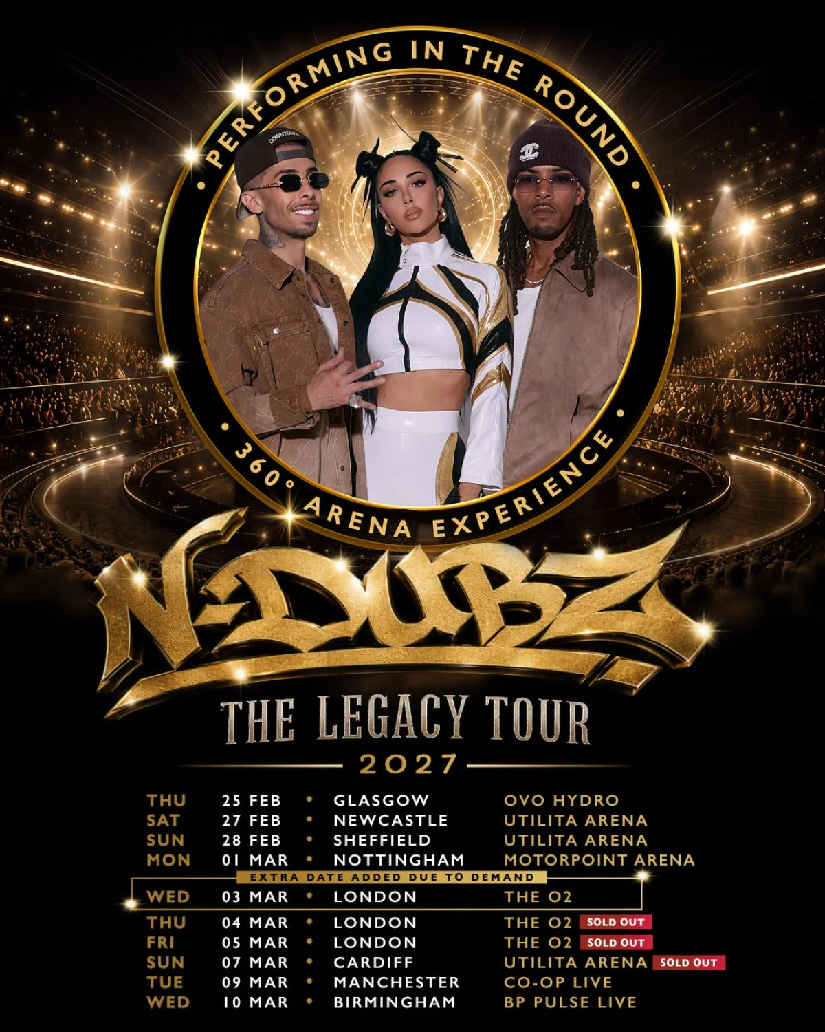 N-Dubz at The O2 Arena Tickets