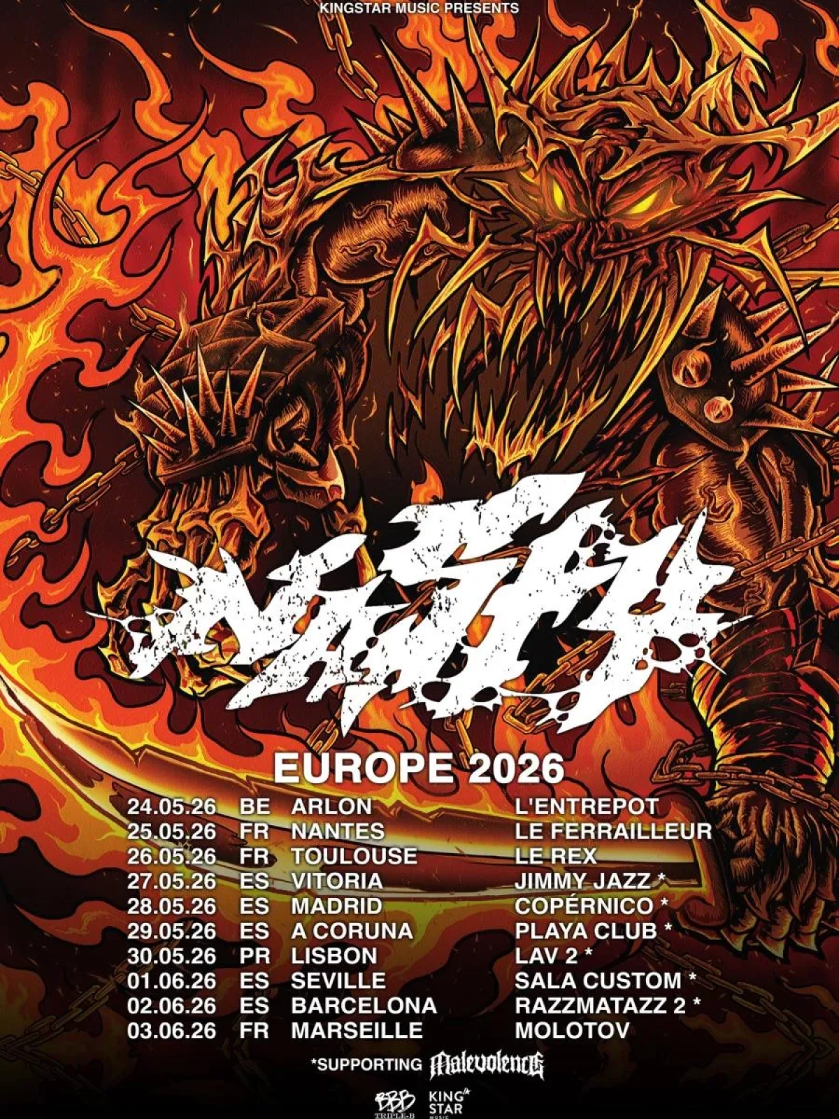 Billets Nasty (Le Molotov - Marseille)